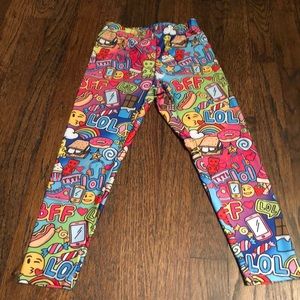 Top Trenz Girls Printed Leggings